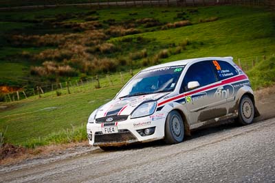 50;17-July-2011;APRC;Asia-Pacific-Rally-Championship;Ford-Fiesta-ST;International-Rally-Of-Whangarei;Josh-Marston;NZ;New-Zealand;Northland;Rally;Sarah-Coatsworth;Whangarei;auto;garage;landscape;motorsport;racing;scenery;special-stage;telephoto