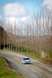 49;17-July-2011;APRC;Asia-Pacific-Rally-Championship;Ford-Fiesta-ST;International-Rally-Of-Whangarei;NZ;New-Zealand;Northland;Phil-Campbell;Rally;Venita-Fabbro;Whangarei;auto;garage;landscape;motorsport;racing;scenery;special-stage;telephoto