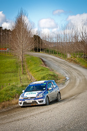 49;17-July-2011;APRC;Asia-Pacific-Rally-Championship;Ford-Fiesta-ST;International-Rally-Of-Whangarei;NZ;New-Zealand;Northland;Phil-Campbell;Rally;Venita-Fabbro;Whangarei;auto;garage;landscape;motorsport;racing;scenery;special-stage;telephoto