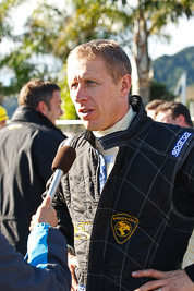 17-July-2011;APRC;Alister-McRae;Asia-Pacific-Rally-Championship;International-Rally-Of-Whangarei;NZ;New-Zealand;Northland;Rally;Whangarei;auto;garage;motorsport;portrait;racing;service-park;telephoto