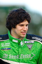 17-July-2011;APRC;Asia-Pacific-Rally-Championship;Ben-Hawkins;International-Rally-Of-Whangarei;NZ;New-Zealand;Northland;Rally;Whangarei;auto;garage;motorsport;portrait;racing;service-park;super-telephoto