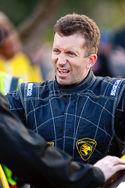 17-July-2011;APRC;Asia-Pacific-Rally-Championship;Bill-Hayes;International-Rally-Of-Whangarei;NZ;New-Zealand;Northland;Rally;Whangarei;auto;garage;motorsport;portrait;racing;service-park;super-telephoto