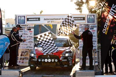 9;17-July-2011;9;APRC;Asia-Pacific-Rally-Championship;International-Rally-Of-Whangarei;NZ;New-Zealand;Northland;Pertamina-Cusco-Racing;Rally;Rifat-Sungkar;Scott-Beckwith;Whangarei;auto;garage;motorsport;podium;racing;telephoto