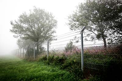 29-July-2011;Adenauer‒Forst;Deutschland;Germany;Green-Hell;Grüne-Hölle;Nordschleife;Nuerburg;Nuerburgring;Nurburg;Nurburgring;Nürburg;Nürburgring;Rhineland‒Palatinate;atmosphere;auto;circuit;fence;fog;landscape;mood;motorsport;racing;scenery;trees;wide-angle