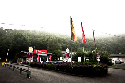 29-July-2011;Breidscheid;Deutschland;Ex‒Mühle;Germany;Green-Hell;Grüne-Hölle;Nordschleife;Nuerburg;Nuerburgring;Nurburg;Nurburgring;Nürburg;Nürburgring;Rhineland‒Palatinate;atmosphere;auto;circuit;fog;landscape;mood;motorsport;racing;road;scenery;track;trees;wide-angle