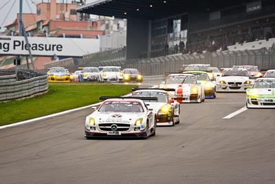 48;7;30-July-2011;48;7;Armin-Hahne;Christian-Mamerow;Deutschland;Georg-Weiss;Germany;Green-Hell;Grüne-Hölle;Langstreckenmeisterschaft;MAMEROW-ROWE-Racing;Mercedes‒Benz-SLS-AMG-GT3;Michael-Jacobs;Nordschleife;Nuerburg;Nuerburgring;Nurburg;Nurburgring;Nürburg;Nürburgring;Oliver-Kainz;Porsche-911-GT3-MR-997;Rhineland‒Palatinate;VLN;Wochenspiegel-Team-Manthey;auto;championship;endurance;motorsport;racing;super-telephoto