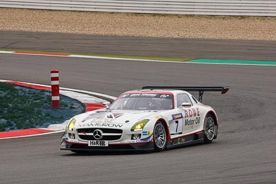 7;30-July-2011;7;Armin-Hahne;Christian-Mamerow;Deutschland;Germany;Green-Hell;Grüne-Hölle;Langstreckenmeisterschaft;MAMEROW-ROWE-Racing;Mercedes‒Benz-SLS-AMG-GT3;Nordschleife;Nuerburg;Nuerburgring;Nurburg;Nurburgring;Nürburg;Nürburgring;Rhineland‒Palatinate;VLN;auto;championship;endurance;motorsport;racing;telephoto