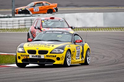 398;30-July-2011;BMW-Z4;Christian-Raubach;Deutschland;Germany;Green-Hell;Grüne-Hölle;Hans-Dampf;Langstreckenmeisterschaft;Nordschleife;Nuerburg;Nuerburgring;Nurburg;Nurburgring;Nürburg;Nürburgring;Rhineland‒Palatinate;Steve-Jans;VLN;auto;championship;endurance;motorsport;racing;super-telephoto