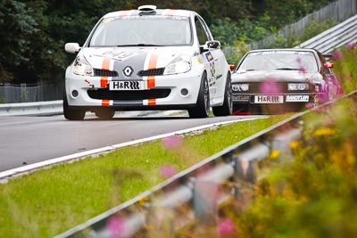 649;30-July-2011;Deutschland;Flugplatz;Germany;Green-Hell;Grüne-Hölle;Kurt-Pfenninger;Langstreckenmeisterschaft;Nordschleife;Nuerburg;Nuerburgring;Nurburg;Nurburgring;Nürburg;Nürburgring;Renault-Clio-Cup;Rhineland‒Palatinate;Richard-Engeli;Schläppi-Race‒Tec;VLN;auto;championship;endurance;motorsport;racing;super-telephoto