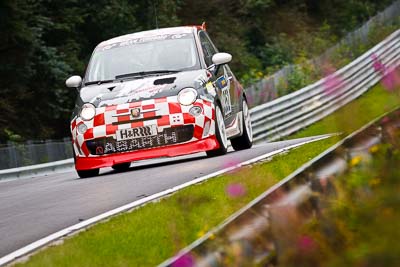 352;30-July-2011;Deutschland;Fiat-500-Abarth;Flugplatz;Germany;Green-Hell;Grüne-Hölle;Heinz‒Jürgen-Winz;Langstreckenmeisterschaft;Nordschleife;Nuerburg;Nuerburgring;Nurburg;Nurburgring;Nürburg;Nürburgring;Rhineland‒Palatinate;Sandra-Winz;VLN;auto;championship;endurance;motorsport;racing;super-telephoto