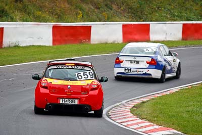 659;30-July-2011;Christof-Stadler;Deutschland;Germany;Green-Hell;Grüne-Hölle;Hocheichen;Langstreckenmeisterschaft;Nordschleife;Nuerburg;Nuerburgring;Nurburg;Nurburgring;Nürburg;Nürburgring;Renault-Clio-RS;Rhineland‒Palatinate;Sabine-Amweg;Stadler-Motorsport;VLN;auto;championship;endurance;motorsport;racing;super-telephoto