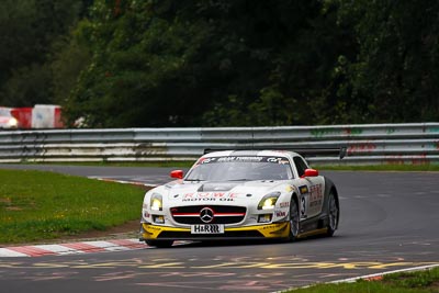 13;13;30-July-2011;Alexander-Roloff;Deutschland;Germany;Green-Hell;Grüne-Hölle;Hatzenbach;Langstreckenmeisterschaft;Mercedes‒Benz-SLS-AMG-GT3;Michael-Zehe;Nordschleife;Nuerburg;Nuerburgring;Nurburg;Nurburgring;Nürburg;Nürburgring;ROWE-Racing;Rhineland‒Palatinate;Roland-Rehfeld;VLN;auto;championship;endurance;motorsport;racing;super-telephoto