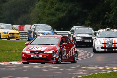 477;30-July-2011;Deutschland;Frank-Kuhlmann;Frank-Neugebauer;Germany;Green-Hell;Grüne-Hölle;Hatzenbach;Honda-Civic-Type-R;Langstreckenmeisterschaft;Mark-Giesbrecht;Nordschleife;Nuerburg;Nuerburgring;Nurburg;Nurburgring;Nürburg;Nürburgring;Rhineland‒Palatinate;VLN;auto;championship;endurance;motorsport;racing;super-telephoto