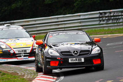 393;30-July-2011;Bertin-Sing;Deutschland;Eugen-Sing;Friedhelm-Mihm;Germany;Green-Hell;Grüne-Hölle;Hatzenbach;Heiko-Eichenberg;Langstreckenmeisterschaft;Mercedes‒Benz-SLK-350;Nordschleife;Nuerburg;Nuerburgring;Nurburg;Nurburgring;Nürburg;Nürburgring;Rhineland‒Palatinate;VLN;auto;championship;endurance;motorsport;racing;super-telephoto