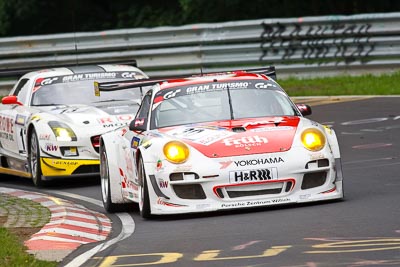 30;30;30-July-2011;Deutschland;Germany;Green-Hell;Grüne-Hölle;Hatzenbach;Klaus-Abbelen;Langstreckenmeisterschaft;Niclas-Kentenich;Nordschleife;Nuerburg;Nuerburgring;Nurburg;Nurburgring;Nürburg;Nürburgring;Porsche-911-GT3-R-997;Rhineland‒Palatinate;Sabine-Schmitz;VLN;auto;championship;endurance;motorsport;racing;super-telephoto