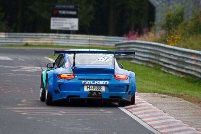 34;30-July-2011;34;Deutschland;Falken-Motorsports;Germany;Green-Hell;Grüne-Hölle;Hatzenbach;Langstreckenmeisterschaft;Nordschleife;Nuerburg;Nuerburgring;Nurburg;Nurburgring;Nürburg;Nürburgring;Peter-Dumbreck;Porsche-911-GT3-R-997;Rhineland‒Palatinate;Sebastian-Asch;VLN;auto;championship;endurance;motorsport;racing;super-telephoto