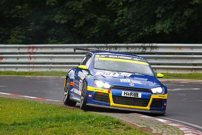 301;30-July-2011;Christian-Krognes;Deutschland;Emin-Akata;Germany;Green-Hell;Grüne-Hölle;Hatzenbach;LMS-Engineering;Langstreckenmeisterschaft;Maik-Rosenberg;Nordschleife;Nuerburg;Nuerburgring;Nurburg;Nurburgring;Nürburg;Nürburgring;Rhineland‒Palatinate;VLN;VW-Scirocco;auto;championship;endurance;motorsport;racing;super-telephoto