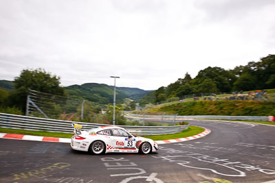 53;30-July-2011;Deutschland;Florian-Fricke;Germany;Green-Hell;Grüne-Hölle;Julian-Dercks;Langstreckenmeisterschaft;Nordschleife;Nuerburg;Nuerburgring;Nurburg;Nurburgring;Nürburg;Nürburgring;Porsche-911-GT3-Cup-997;Rhineland‒Palatinate;VLN;Wehrseifen;auto;championship;endurance;landscape;motorsport;racing;scenery;sky;wide-angle