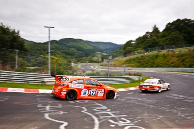 323;30-July-2011;Deutschland;Germany;Green-Hell;Grüne-Hölle;Heinz‒Otto-Fritzsche;Jürgen-Fritzsche;Kissling-Motorsport;Langstreckenmeisterschaft;Nicole-Müllenmeister;Nordschleife;Nuerburg;Nuerburgring;Nurburg;Nurburgring;Nürburg;Nürburgring;Opel-Astra-OPC;Rhineland‒Palatinate;VLN;Wehrseifen;auto;championship;endurance;landscape;motorsport;racing;scenery;sky;wide-angle