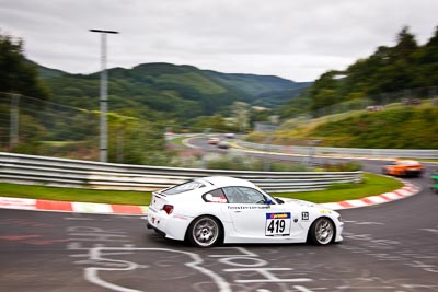 419;30-July-2011;BMW-Z4;Deutschland;Germany;Green-Hell;Grüne-Hölle;Langstreckenmeisterschaft;Marc-Remo-Kündig;Michael-Hagen;Nordschleife;Nuerburg;Nuerburgring;Nurburg;Nurburgring;Nürburg;Nürburgring;Rhineland‒Palatinate;VLN;Wehrseifen;auto;championship;endurance;landscape;motorsport;racing;scenery;sky;wide-angle