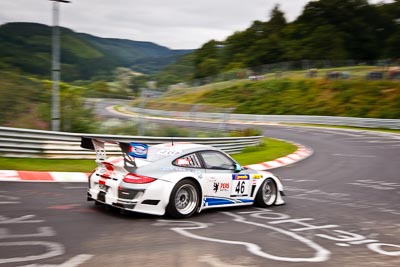 46;30-July-2011;Deutschland;Germany;Green-Hell;Grüne-Hölle;Hans‒Peter-Lieb;Harald-Nordeng;Langstreckenmeisterschaft;Nordschleife;Nuerburg;Nuerburgring;Nurburg;Nurburgring;Nürburg;Nürburgring;Porsche-911-GT3-997;Rhineland‒Palatinate;VLN;Wehrseifen;auto;championship;endurance;landscape;motorsport;racing;scenery;sky;wide-angle