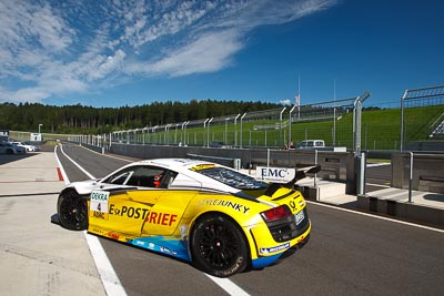 4;11-August-2011;4;ADAC-GT-Masters;ADAC-Masters;Audi-R8-LMS;Austria;Christer-Jöns;Grand-Tourer;Jens-Klingmann;Red-Bull-Ring;Spielberg;Styria;Team-Abt-Sportsline;atmosphere;auto;motorsport;pitlane;racing;wide-angle;Österreich