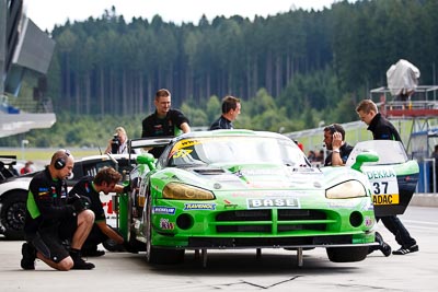 37;12-August-2011;37;ADAC-GT-Masters;ADAC-Masters;Austria;Dodge-Viper-Competition-Coupe;Grand-Tourer;Heiko-Hammel;Red-Bull-Ring;Sascha-Bert;Spielberg;Styria;Vulkan-Racing‒Mintgen-Motorsport;atmosphere;auto;circuit;motorsport;pitlane;racing;telephoto;track;Österreich