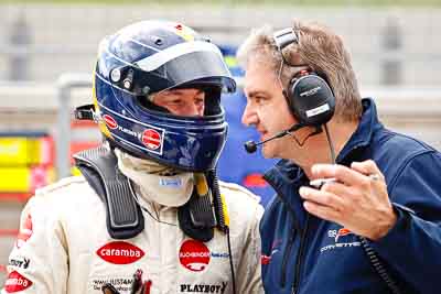 12-August-2011;ADAC-GT-Masters;ADAC-Masters;Austria;Callaway-Competition;Grand-Tourer;Heinz‒Harald-Frentzen;Red-Bull-Ring;Spielberg;Styria;Topshot;atmosphere;auto;circuit;motorsport;pitlane;portrait;racing;telephoto;track;Österreich