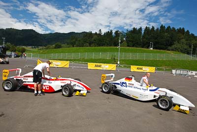 12;14;12;12-August-2011;14;ADAC-Masters;Austria;Jason-Kremer;Mücke-Motorsport;Red-Bull-Ring;Roy-Nissany;Spielberg;Styria;auto;circuit;motorsport;paddock;racing;track;wide-angle;Österreich