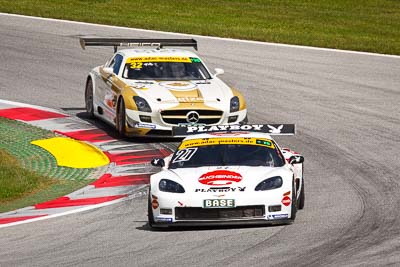 27;12-August-2011;27;ADAC-GT-Masters;ADAC-Masters;Austria;Callaway-Competition;Chevrolet-Corvette-Z06‒R-GT3;Grand-Tourer;Heinz‒Harald-Frentzen;Red-Bull-Ring;Spielberg;Styria;Sven-Hannawald;auto;circuit;motorsport;racing;super-telephoto;track;Österreich