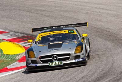 26;12-August-2011;26;ADAC-GT-Masters;ADAC-Masters;Austria;Bleekemolen-RacePlanet-Racing;Grand-Tourer;Mercedes‒Benz-SLS-AMG-GT3;Michael-Bleekemolen;Red-Bull-Ring;Ronald-van-de-Laar;Spielberg;Styria;auto;circuit;motorsport;racing;super-telephoto;track;Österreich