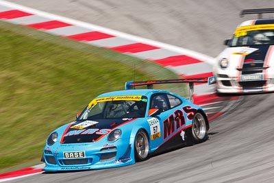 57;12-August-2011;57;ADAC-GT-Masters;ADAC-Masters;Austria;Christian-Engelhardt;Grand-Tourer;MRS-Team-PZ-Aschaffenburg;Norbert-Siedler;Porsche-911-GT3-R-997;Red-Bull-Ring;Spielberg;Styria;auto;circuit;motorsport;racing;super-telephoto;track;Österreich