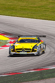 21;12-August-2011;21;ADAC-GT-Masters;ADAC-Masters;Austria;Black-Falcon;Grand-Tourer;Jan-Seyffarth;Mercedes‒Benz-SLS-AMG-GT3;Oliver-Mayer;Red-Bull-Ring;Spielberg;Styria;auto;circuit;motorsport;racing;super-telephoto;track;Österreich