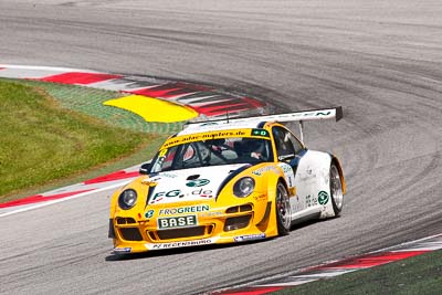 9;12-August-2011;9;ADAC-GT-Masters;ADAC-Masters;Austria;Grand-Tourer;Porsche-911-GT3-R-997;Red-Bull-Ring;Roland-Asch;Spielberg;Styria;Wolfgang-Hageleit;a‒workx-FROGREEN;auto;circuit;motorsport;racing;super-telephoto;track;Österreich