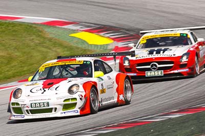 15;12-August-2011;ADAC-GT-Masters;ADAC-Masters;Austria;Daniel-Dobitsch;FACH-AUTO-TECH;Grand-Tourer;Porsche-911-GT3-R-997;Red-Bull-Ring;Spielberg;Styria;Swen-Dolenc;auto;circuit;motorsport;racing;super-telephoto;track;Österreich