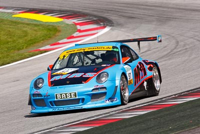 57;12-August-2011;57;ADAC-GT-Masters;ADAC-Masters;Austria;Christian-Engelhardt;Grand-Tourer;MRS-Team-PZ-Aschaffenburg;Norbert-Siedler;Porsche-911-GT3-R-997;Red-Bull-Ring;Spielberg;Styria;auto;circuit;motorsport;racing;super-telephoto;track;Österreich