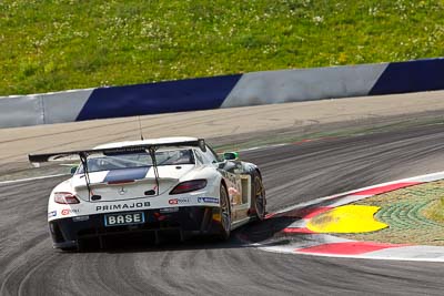 34;12-August-2011;34;ADAC-GT-Masters;ADAC-Masters;Andreas-Zuber;Austria;Grand-Tourer;HEICO-Motorsport;Lance-David-Arnold;Mercedes‒Benz-SLS-AMG-GT3;Red-Bull-Ring;Spielberg;Styria;auto;circuit;motorsport;racing;telephoto;track;Österreich