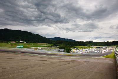 12-August-2011;ADAC-Masters;Austria;Red-Bull-Ring;Spielberg;Styria;atmosphere;auto;circuit;clouds;corner;landscape;motorsport;racing;runoff;scenery;sky;track;wide-angle;Österreich