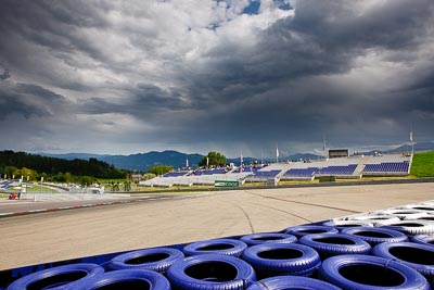 12-August-2011;ADAC-Masters;Austria;Red-Bull-Ring;Spielberg;Styria;atmosphere;auto;circuit;clouds;corner;grandstand;landscape;motorsport;racing;runoff;scenery;sky;track;tyre-barrier;wide-angle;Österreich