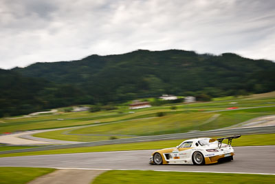 32;12-August-2011;ADAC-GT-Masters;ADAC-Masters;Austria;Dominik-Baumann;Grand-Tourer;HEICO-Motorsport;Harald-Proczyk;Mercedes‒Benz-SLS-AMG-GT3;Red-Bull-Ring;Spielberg;Styria;auto;circuit;motorsport;qualifying;racing;track;wide-angle;Österreich