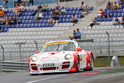 16;12-August-2011;16;ADAC-GT-Masters;ADAC-Masters;Austria;FACH-AUTO-TECH;Grand-Tourer;Jens-Richter;Otto-Klohs;Porsche-911-GT3-R-997;Red-Bull-Ring;Spielberg;Styria;auto;circuit;motorsport;qualifying;racing;super-telephoto;track;Österreich