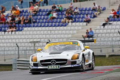 26;12-August-2011;26;ADAC-GT-Masters;ADAC-Masters;Austria;Bleekemolen-RacePlanet-Racing;Grand-Tourer;Mercedes‒Benz-SLS-AMG-GT3;Michael-Bleekemolen;Red-Bull-Ring;Ronald-van-de-Laar;Spielberg;Styria;auto;circuit;motorsport;qualifying;racing;super-telephoto;track;Österreich