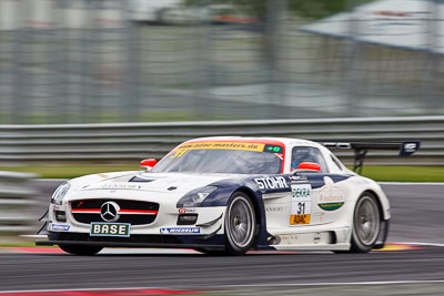 31;12-August-2011;31;ADAC-GT-Masters;ADAC-Masters;Austria;Carsten-Tilke;Grand-Tourer;HEICO-Motorsport;Mercedes‒Benz-SLS-AMG-GT3;Red-Bull-Ring;Spielberg;Styria;Thomas-Holzer;auto;circuit;motorsport;qualifying;racing;super-telephoto;track;Österreich