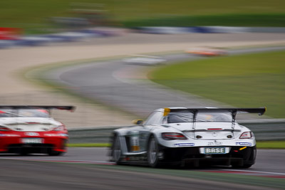 26;12-August-2011;26;ADAC-GT-Masters;ADAC-Masters;Austria;Bleekemolen-RacePlanet-Racing;Grand-Tourer;Mercedes‒Benz-SLS-AMG-GT3;Michael-Bleekemolen;Red-Bull-Ring;Ronald-van-de-Laar;Spielberg;Styria;auto;circuit;motorsport;qualifying;racing;super-telephoto;track;Österreich