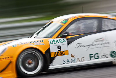 9;12-August-2011;9;ADAC-GT-Masters;ADAC-Masters;Austria;Grand-Tourer;Porsche-911-GT3-R-997;Red-Bull-Ring;Roland-Asch;Spielberg;Styria;Wolfgang-Hageleit;a‒workx-FROGREEN;auto;circuit;motorsport;qualifying;racing;super-telephoto;track;Österreich