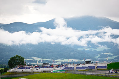 13-August-2011;ADAC-Masters;Austria;Red-Bull-Ring;Spielberg;Styria;atmosphere;auto;circuit;clouds;grandstand;landscape;motorsport;racing;scenery;spectators;telephoto;track;Österreich