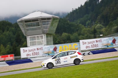 33;13-August-2011;33;ADAC-Masters;Austria;Ford-Fiesta;Red-Bull-Ring;Spielberg;Styria;Ulrike-Krafft;auto;circuit;motorsport;racing;telephoto;track;Österreich
