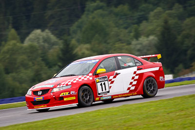 11;11;13-August-2011;ADAC-Masters;Austria;Christian-Fischer;Honda-Accord-Euro-R;Red-Bull-Ring;Rikli-Motorsport;Spielberg;Styria;auto;circuit;motorsport;racing;super-telephoto;track;Österreich