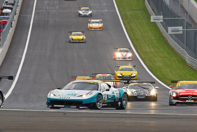 35;13-August-2011;35;ADAC-GT-Masters;ADAC-Masters;Austria;Dominik-Farnbacher;Farnbacher-ESET-Racing;Ferrari-458-Italia-GT3;Grand-Tourer;Niclas-Kentenich;Red-Bull-Ring;Spielberg;Styria;auto;circuit;motorsport;racing;super-telephoto;track;Österreich