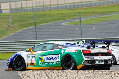 2;13-August-2011;2;ADAC-GT-Masters;ADAC-Masters;Austria;Ferdinand-Stuck;Grand-Tourer;Johannes-Stuck;Lamborghini-Gallardo-LP600-GT3;Red-Bull-Ring;Reiter-Engineering;Spielberg;Styria;auto;circuit;motorsport;racing;super-telephoto;track;Österreich